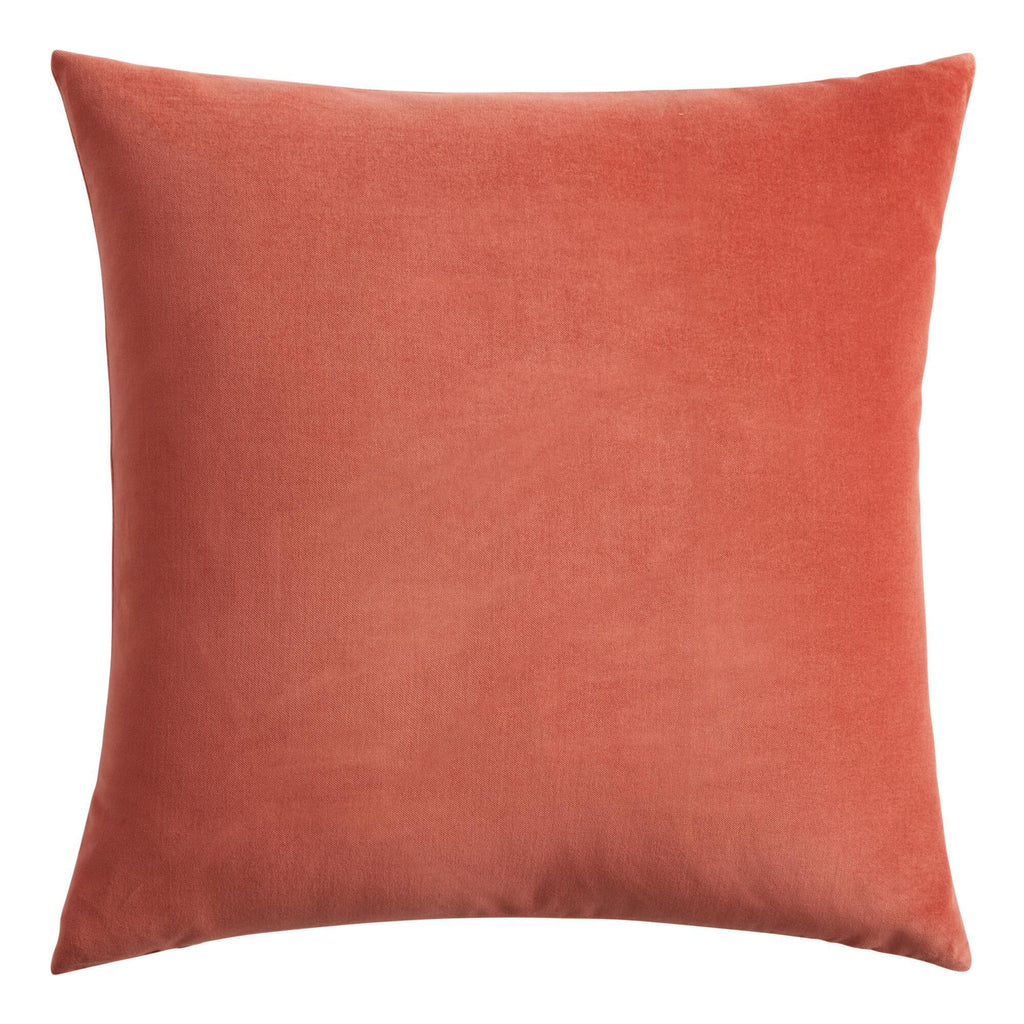 Coral Velvet Pillow Rental