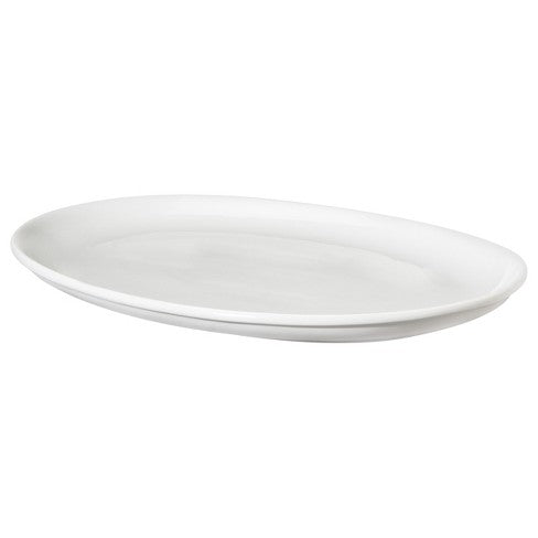 Large White Oval Platter Rental