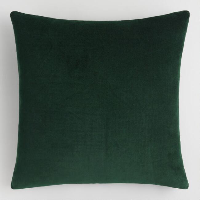 Green Velvet Pillow Rental