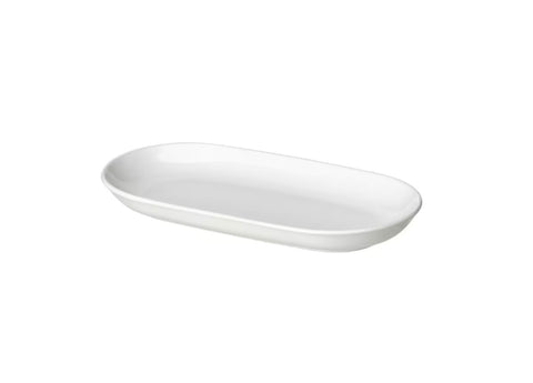 White Oval Serving Platter Rental