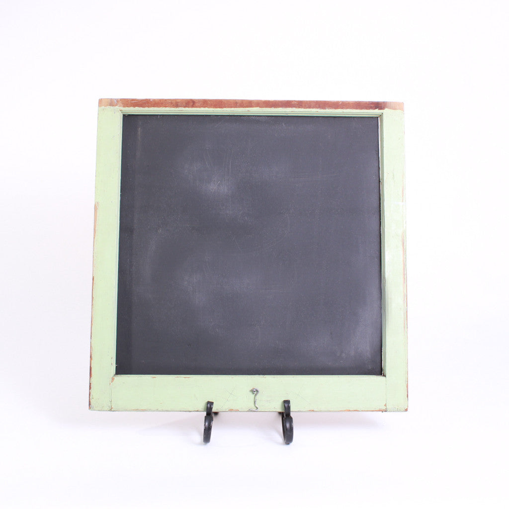 Chalkboard - Aqua Window Rental
