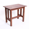 Stained Wood Accessory Table Rental