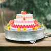 Cake Stand - Silver Riser Rental
