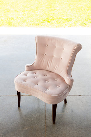 Pink Parlor Chairs Rental