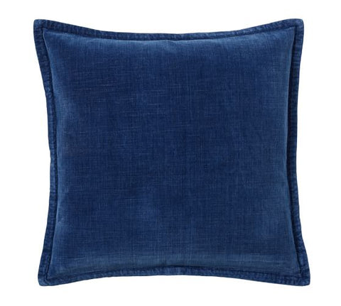 Indigo Brushed Velvet Pillow Rental